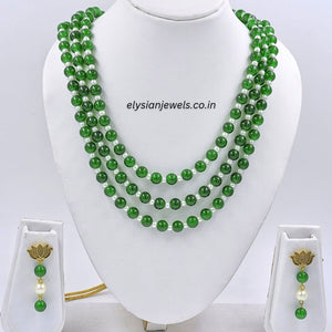 Green Beads Necklace