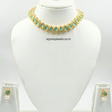 Sky Blue Kundan Necklace
