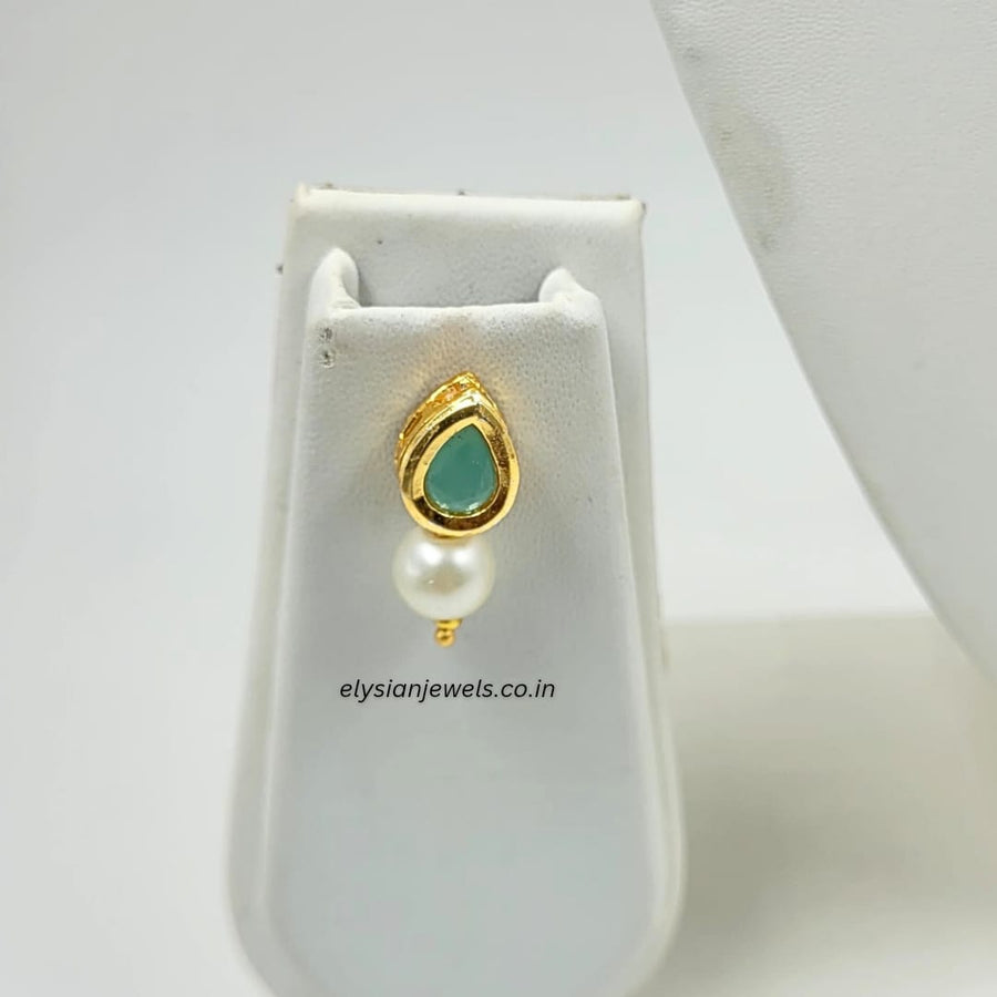 Sky Blue Kundan Necklace