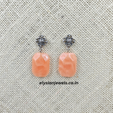 Vintage Floral Drop Earring