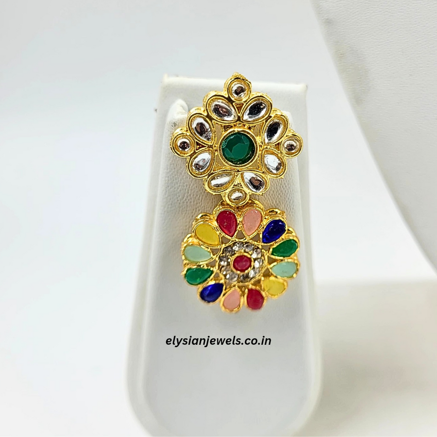 Multicolour Kundan Necklace