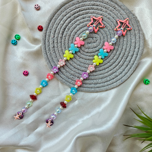 Multicolour Beads Kids Hair Clip