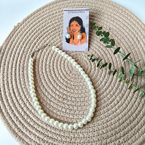 10mm Pearl Beads Necklace