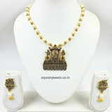 Pearl with Doli Antique Pendant Necklace