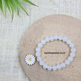 Cute Flower Charm With Jelly Beads Bracelet