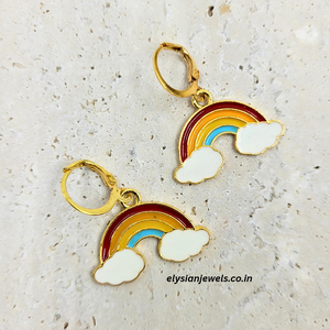 Rainbow Charm Kids Earring