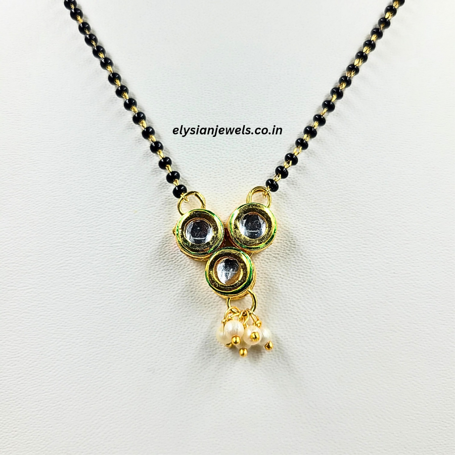Three Kundan Mangalsutra