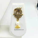 Pearl with Doli Antique Pendant Necklace