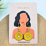 Flower Pendant Charm Kids Earring
