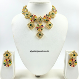 Multicolour Kundan Necklace